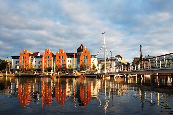 Hotel & Restaurant Alter Speicher Greifswald Exterior photo